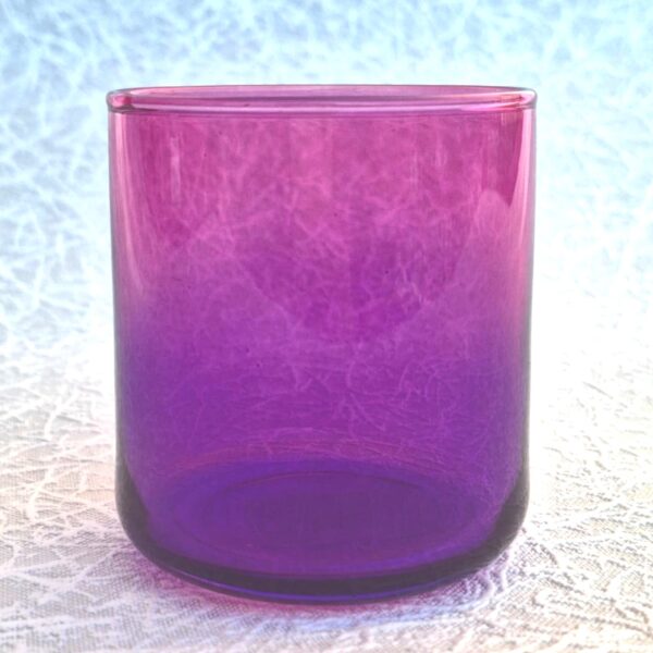 Küünlaklaas roosa/lilla 250 ml
