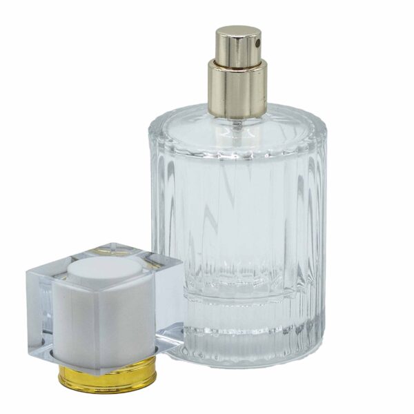 Parfüümi pudel spreiga valge 50 ml